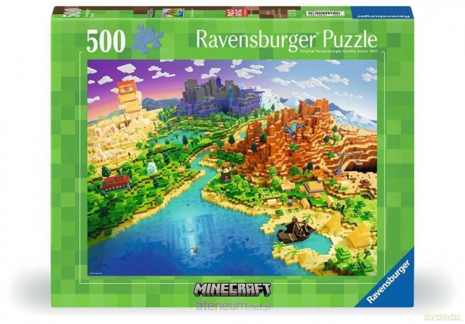 RAVENSBURGER 500 el. Minecraft [PUZZLE]