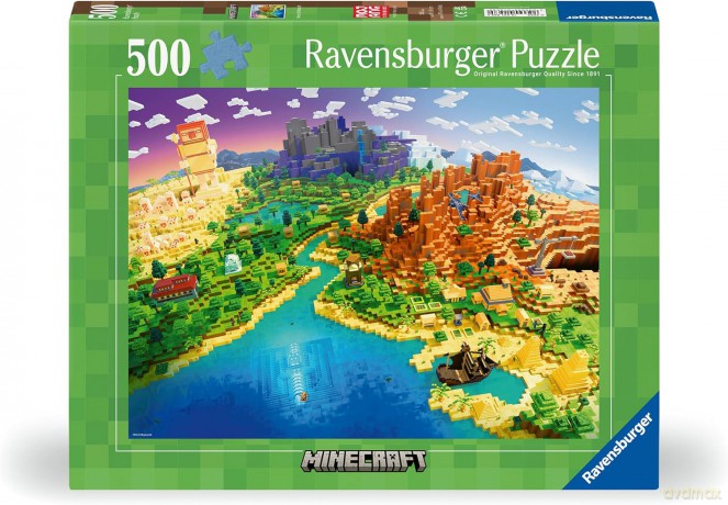 RAVENSBURGER 500 el. Minecraft [PUZZLE]