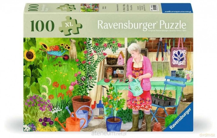 RAVENSBURGER XL 100 el. Ogród [PUZZLE]