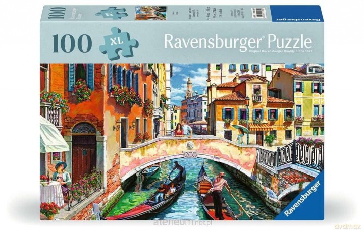 RAVENSBURGER XL 100 el. Wenecja [PUZZLE]