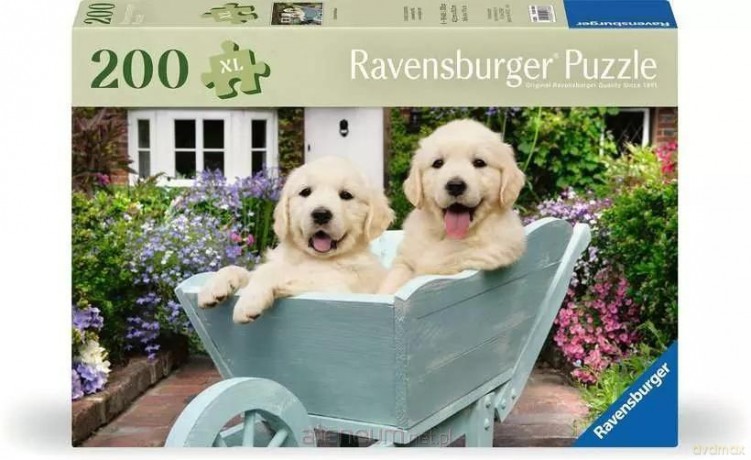 RAVENSBURGER XL 200 el. Golden Retriever [PUZZLE]