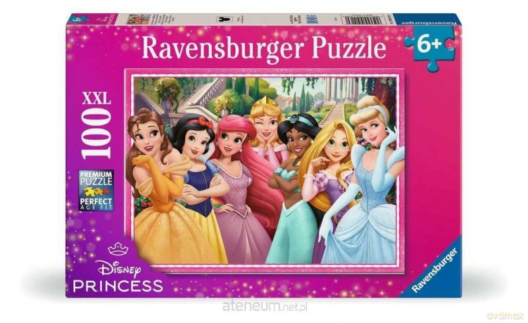 RAVENSBURGER XXL 100 el. Disney Princess [PUZZLE]