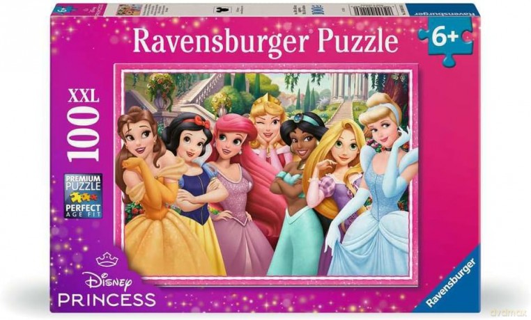 RAVENSBURGER XXL 100 el. Disney Princess [PUZZLE]