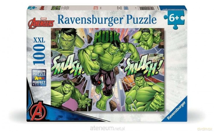 RAVENSBURGER XXL 100 el. Hulk [PUZZLE]