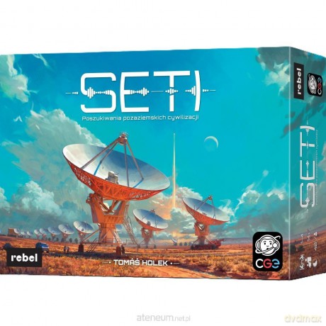 SETI: Poszukiwania pozaziemskich cywilizacji [GRA PLANSZOWA]