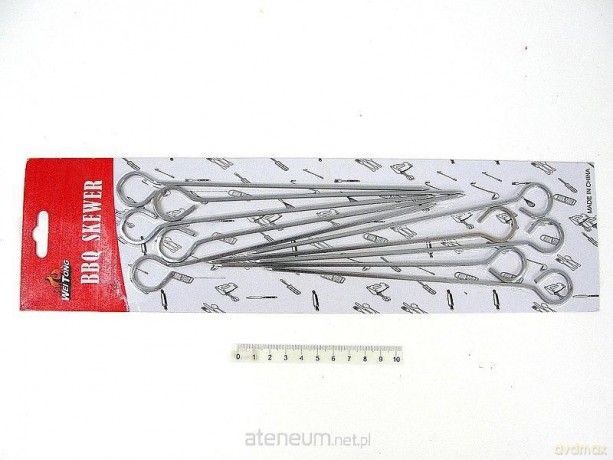 Szpikulce metalowe do szaszłyków 20cm 10szt