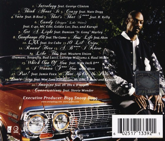 Snoop Dogg: Tha Blue Carpet Treatment [CD]