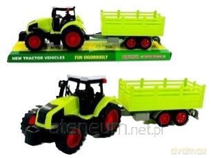 Traktor z przyczepą