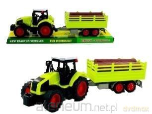 Traktor z przyczepą