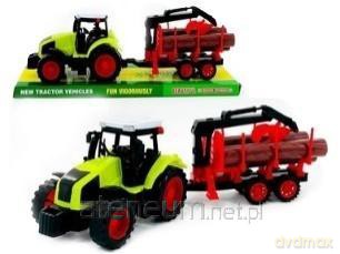 Traktor z przyczepą