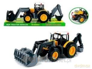 Traktor z przyczepą