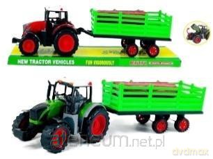 Traktor z przyczepą