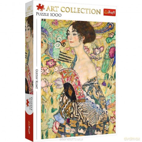 TREFL 1000 el. Dama z wachlarzem [PUZZLE]
