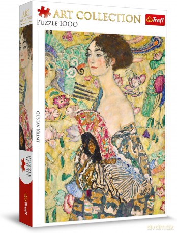TREFL 1000 el. Dama z wachlarzem [PUZZLE]
