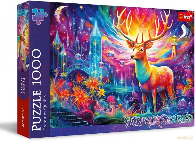 TREFL 1000 el. DreamScapes: Mistyczny jeleń [PUZZLE]