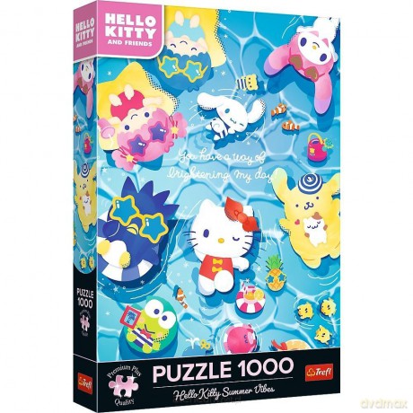 TREFL 1000 el. Hello Kitty Letni relaks [PUZZLE]
