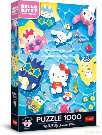 TREFL 1000 el. Hello Kitty Letni relaks [PUZZLE]
