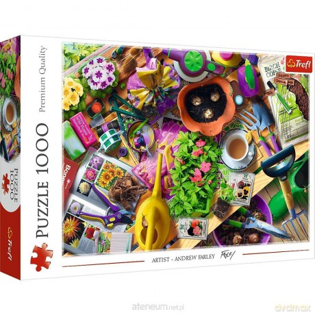 TREFL 1000 el. Porządki w ogrodzie [PUZZLE]