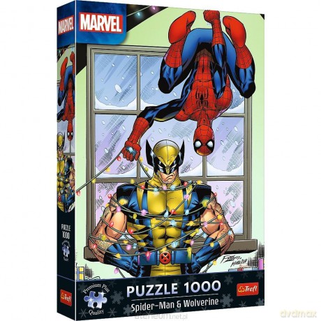 TREFL 1000 el. Spider-Man&Wolverine: Święta [PUZZLE]