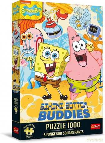 TREFL 1000 el. SpongeBob Kanciastoporty [PUZZLE]