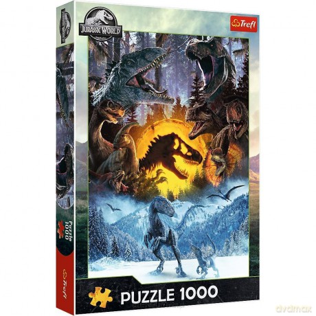 TREFL 1000 el. W świecie Parku Jurajskiego [PUZZLE]
