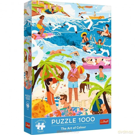 TREFL 1000 el. W Wakacyjnym Ferworze [PUZZLE]