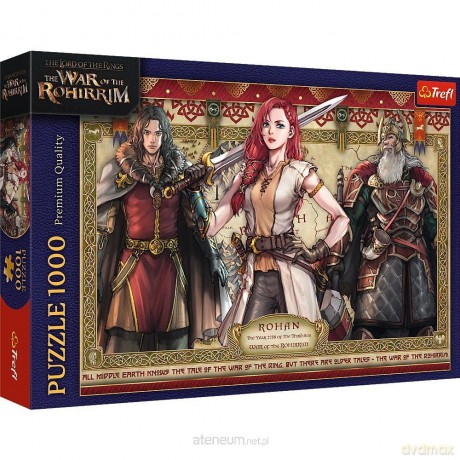 TREFL 1000 el. Władca Pierścieni: Wojna Rohirr. [PUZZLE]