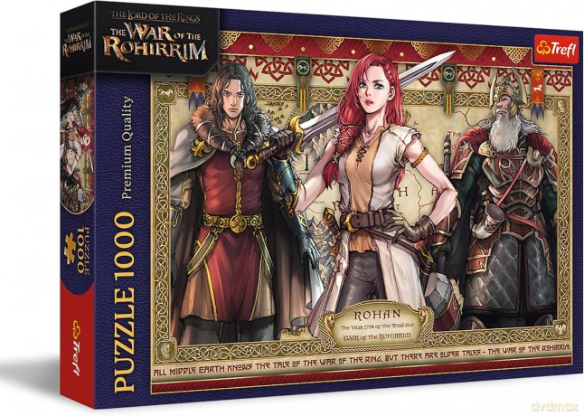 TREFL 1000 el. Władca Pierścieni: Wojna Rohirr. [PUZZLE]