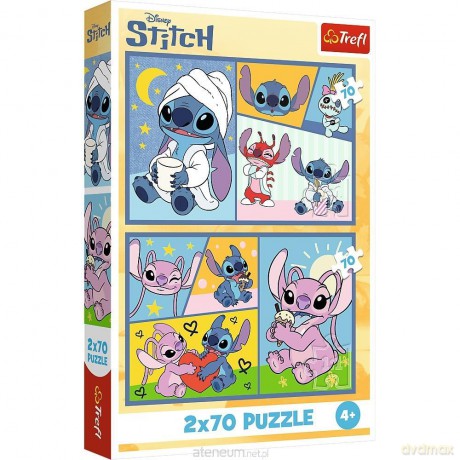 TREFL 2x70 el. Ze Stitchem nie ma nudy [PUZZLE]