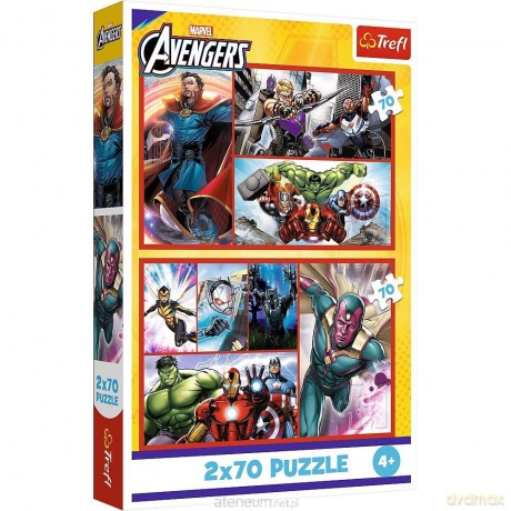 TREFL 2x70 el. Zostań bohaterem [PUZZLE]