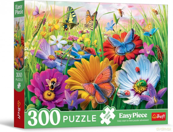 TREFL 300 el. EasyPiece - Owady na łące [PUZZLE]