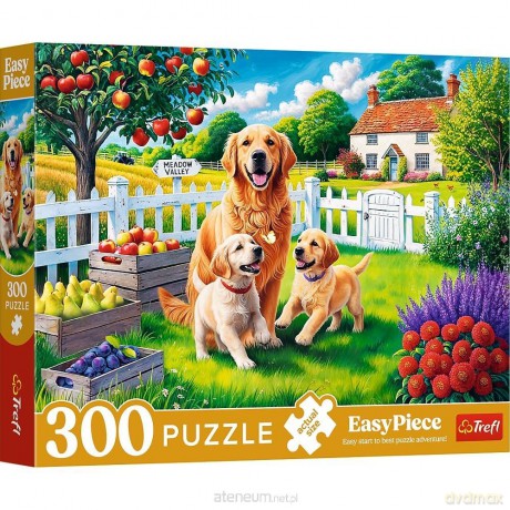 TREFL 300 el. EasyPiece - Pieski na wsi [PUZZLE]