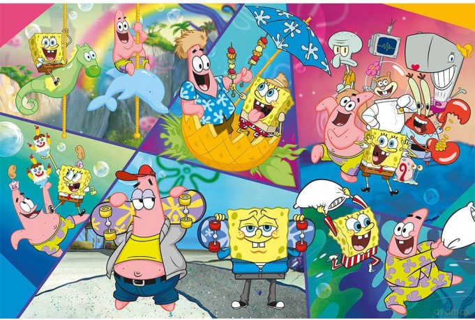 TREFL 300 el. SpongeBob w Bikini Dolnym [PUZZLE]