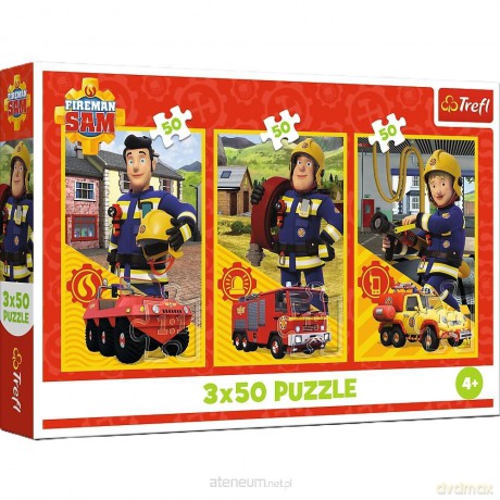 TREFL 3x50 el. Ekipa z remizy [PUZZLE]