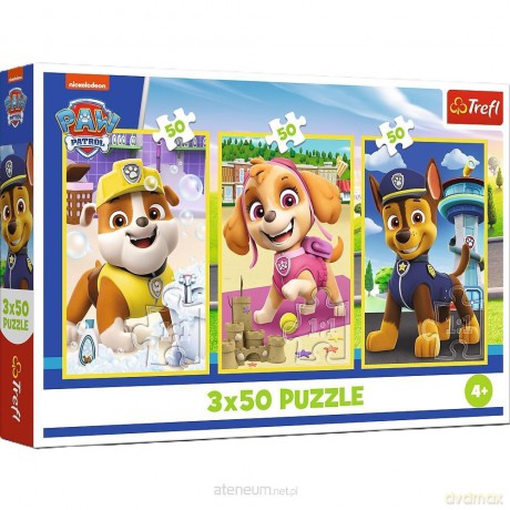 TREFL 3x50 el. Nasze pieski [PUZZLE]