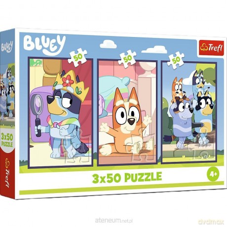TREFL 3x50 el. Rodzina Bluey [PUZZLE]