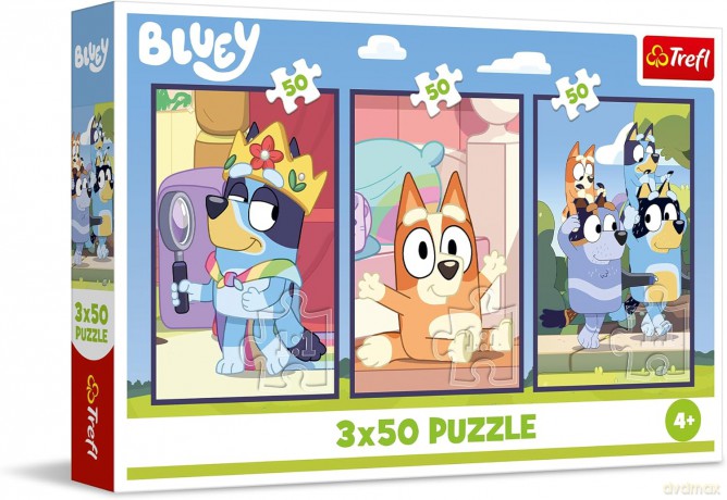 TREFL 3x50 el. Rodzina Bluey [PUZZLE]