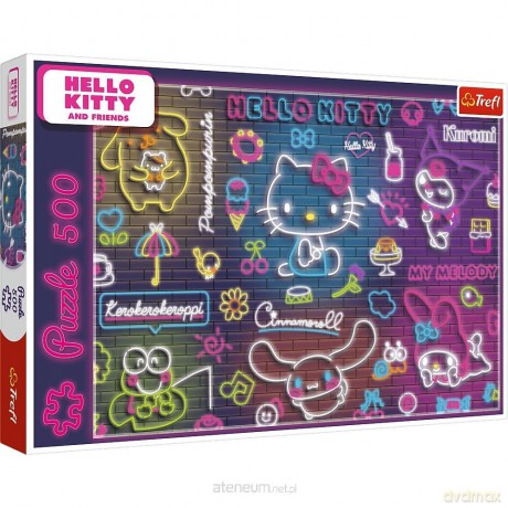TREFL 500 el. Neon Hello Kitty [PUZZLE]