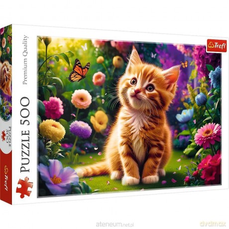TREFL 500 el. Uroczy kotek [PUZZLE]