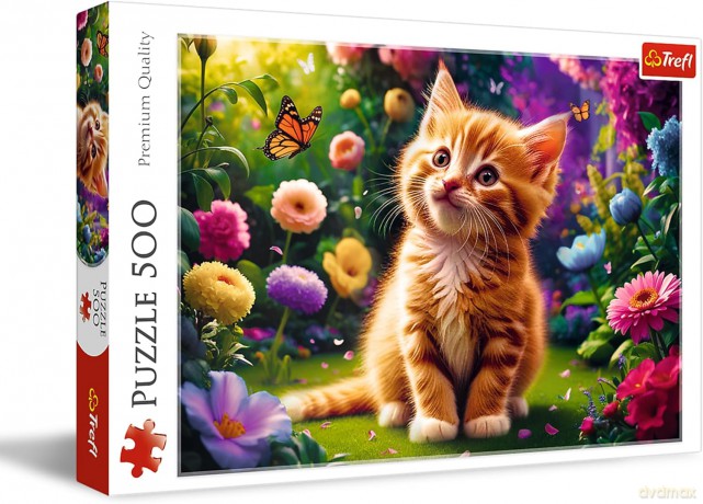 TREFL 500 el. Uroczy kotek [PUZZLE]