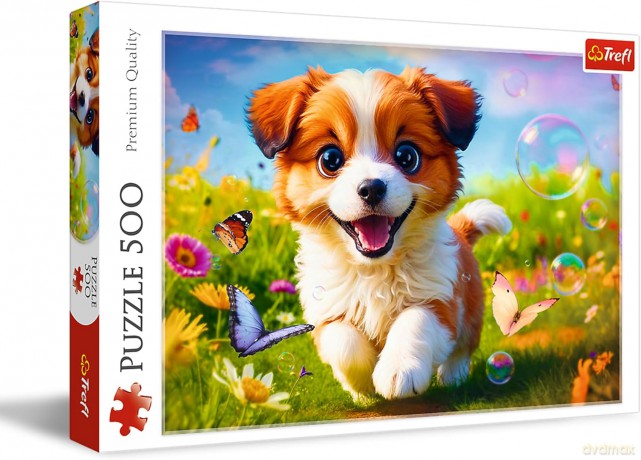 TREFL 500 el. Wesoły piesek [PUZZLE]