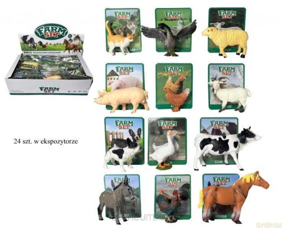 Zwierzęta wiejskie MIX [FIGURKA]