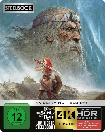 The Lord Of The Rings: The War Of The Rohirrim (Władca Pierścieni: Wojna Rohirrimów) (steelbook) [Blu-Ray 4K]+[Blu-Ray]