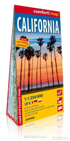 Comfort! map California 1:250 000