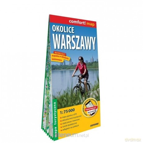 Comfort! map Okolice Warszawy 1:75 000