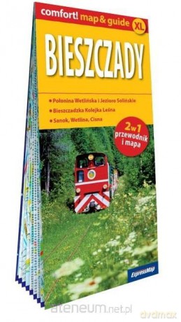 Comfort! map&guide Bieszczady 2w1 [KSIĄŻKA]