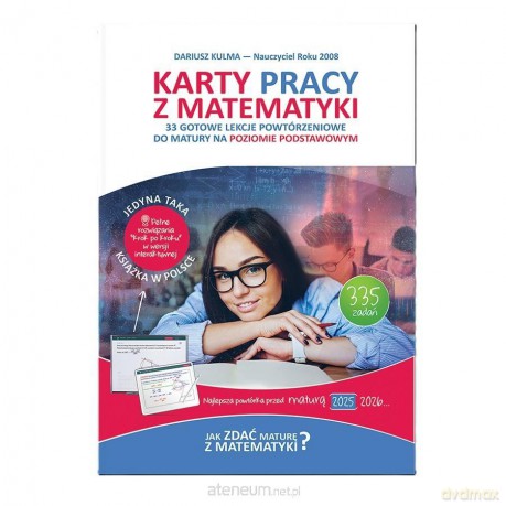 Karty pracy z matematyki ZR 2025 - Dariusz Kulma [KSIĄŻKA]
