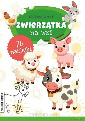Kolorowe chwile. Zwierzątka na wsi [KSIĄŻKA]