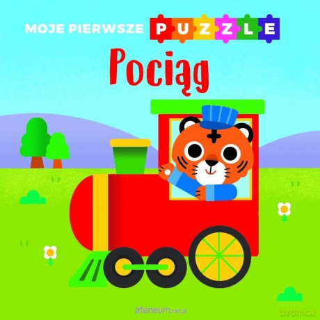 Moje pierwsze puzzle. Pociąg [KSIĄŻKA]