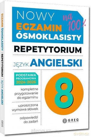 Nowy Egzamin ósmoklasisty - j. ang. Repetytorium - Monika Kociołek, Anna Witkowska, Paulina Mełgieś-Szostak [KSIĄŻKA]